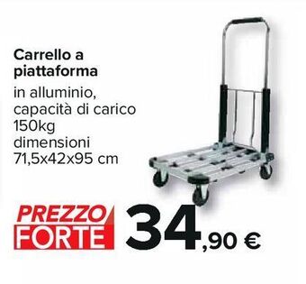 Carrello a piattaforma