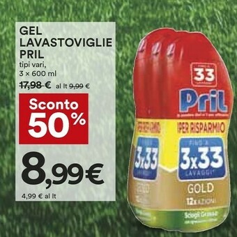 Coop Pril Detersivo lavastoviglie offerta
