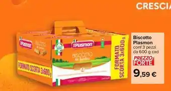 Carrefour Iper Biscotti plasmon offerta