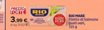 Carrefour Iper Rio mare filetto di salmone offerta