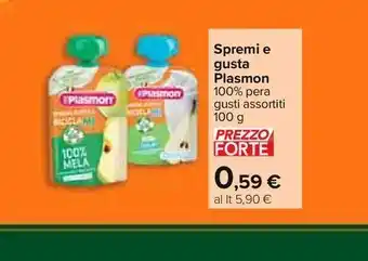 Carrefour Iper Spremi e gusta plasmon offerta