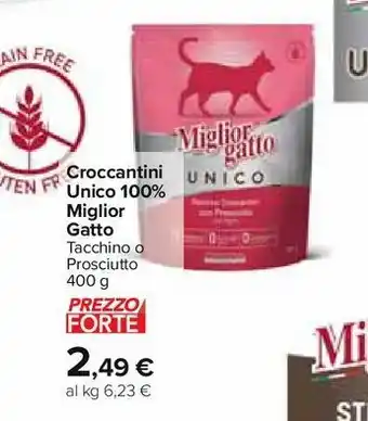 Croccantini unico 100% miglior gatto