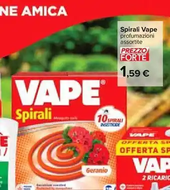 Carrefour Iper Spirali vape offerta