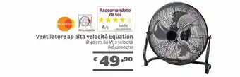 Bricocenter Ventilatore ad alta velocità equation offerta