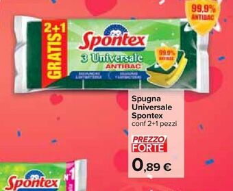 Carrefour Iper Spugna universale spontex offerta