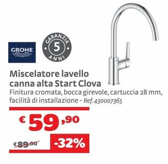 Bricocenter Miscelatore offerta