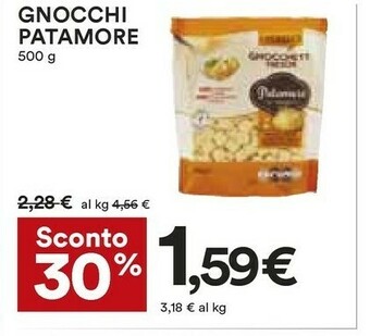 Coop Patamore Gnocchi offerta