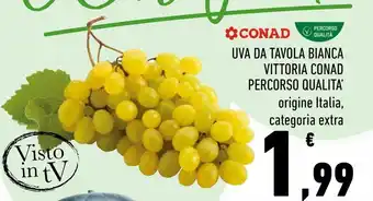 Conad Uva da tavola bianca vittoria conad percorso qualita' offerta