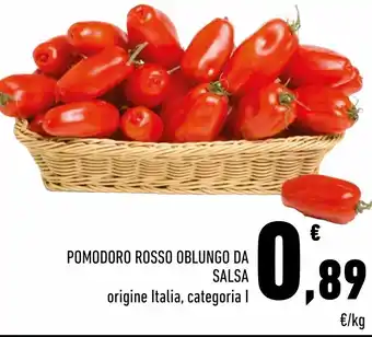 Conad Pomodoro rosso oblungo da salsa offerta