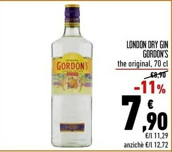 Conad Gordon's London Dry Gin 700 G(ml) offerta
