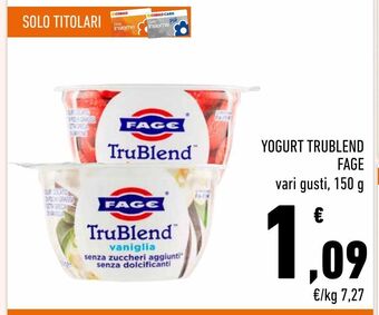 Conad Yogurt trublend fage offerta