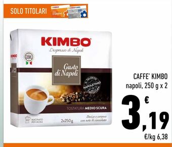 Conad Caffè kimbo offerta