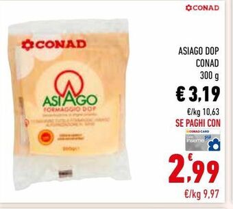 Conad Asiago dop conad offerta