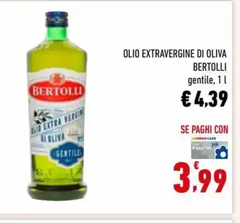 Conad Olio extra vergine di oliva bertolli offerta