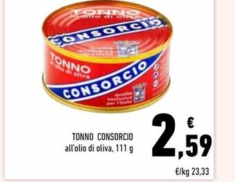 Conad Tonno consorcio offerta