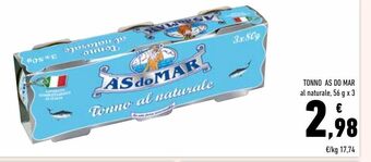 Conad Tonno às do mar offerta