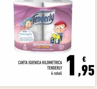 Conad Carta igienica kilometrica  tenderly offerta