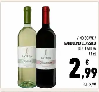 Conad Vino soave / bardolino classico doc latuja offerta
