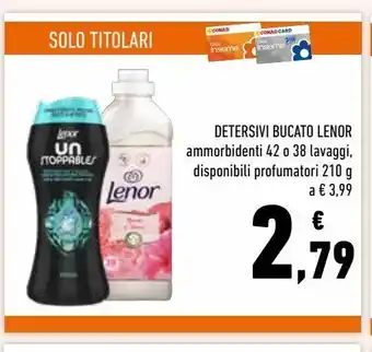 Conad Detersivi bucato lenor offerta
