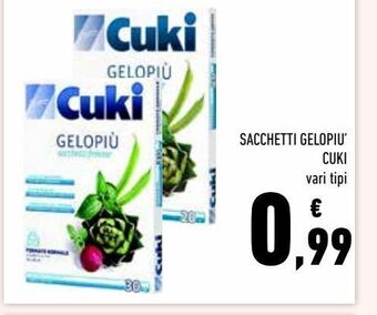 Conad Sacchetti gelopiu' cuki offerta