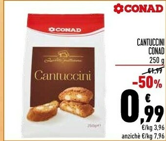 Conad Conad - I Cantuccini 250 G(ml) offerta