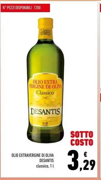 Olio extra vergine di oliva desantis