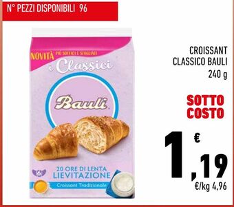 Conad Croissant classico bauli offerta