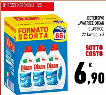 Conad Detersivo lavatrice dixan classico offerta