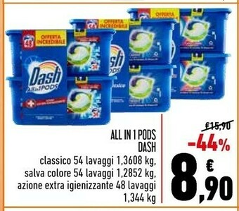 Conad Dash All In 1 Pods offerta
