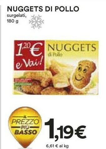 Coop Crocchette di pollo offerta