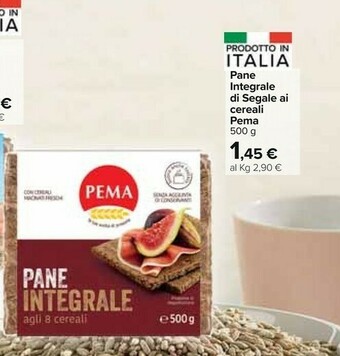 Carrefour Pema Pane di segale offerta