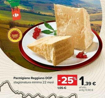 Carrefour Parmigiano Reggiano Dop offerta