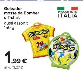 Goleador Mosse Da Bomber O T-shirt