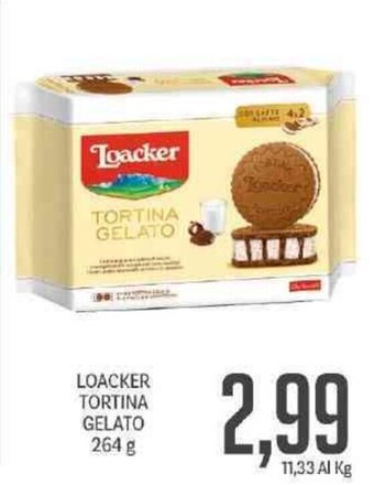 Supermercati Piccolo Loacker Tortina Gelato 264 g offerta