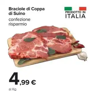 Carrefour Carrefour Braciole Di Coppa Di Suino offerta