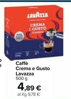 Carrefour Lavazza Caffè Crema E Gusto offerta