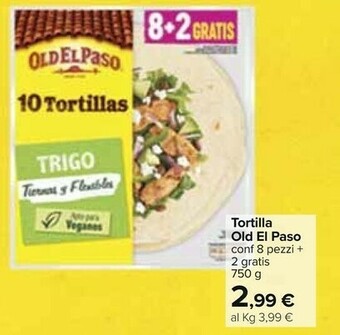 Carrefour Old el paso Snack offerta