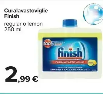 Carrefour Finish Finish Curalavastoviglie Regular O Lemon offerta