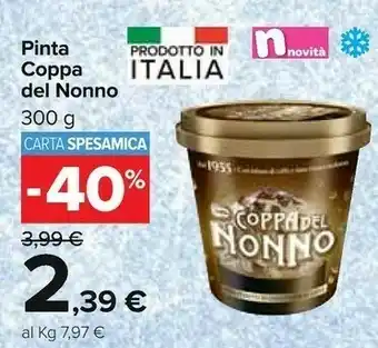 Carrefour Motta Pinta Coppa Del Nonno offerta