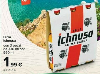 Carrefour Ichnusa Birra offerta