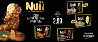 Supermercati Piccolo Nuii Gelato Vari Gusti 4 Pezzi offerta