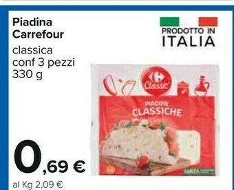 Carrefour Carrefour Piadina Classica offerta