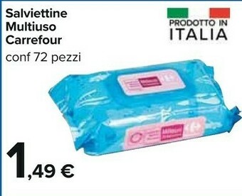 Carrefour Carrefour Salviettine Multiuso offerta