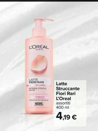 Carrefour L'Oreal Latte detergente offerta