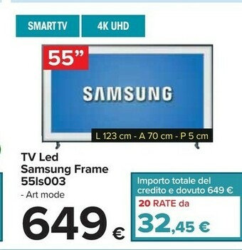 Carrefour Samsung Tv offerta