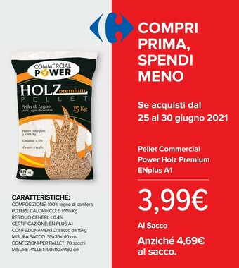 Carrefour Misura Pellet offerta