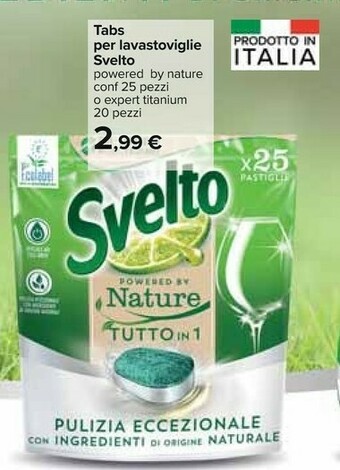 Carrefour Svelto Detersivo lavastoviglie offerta