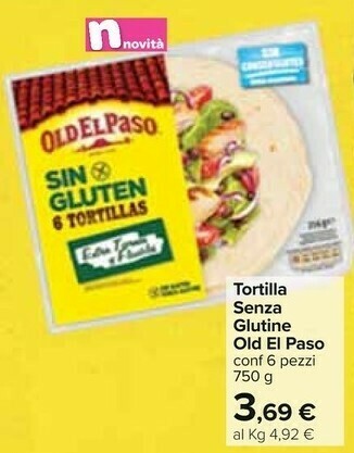 Carrefour Old el paso Snack offerta