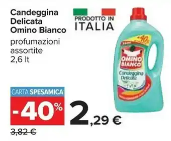 Carrefour Omino Bianco Candeggina Delicata offerta