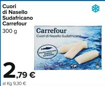 Carrefour Carrefour - Cuori Di Nasello Sudafricano 300 G(ml) offerta